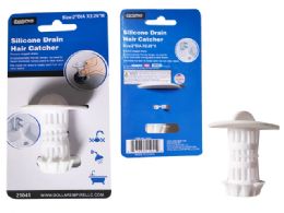 24 Bulk Silicone Drain Hair Catcher