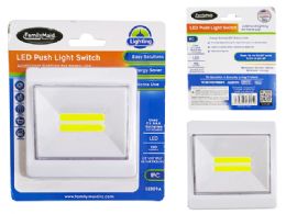 24 Bulk Cob Led Push Light 3.5"x3.5"x1.2"