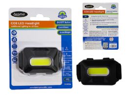 24 Bulk COB HEADLIGHT LED 2.4X1.5X0.8" BLACK Color