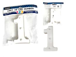 24 Bulk LighT-Up Led Number 1 6.25-inch High