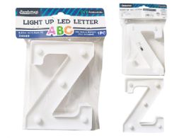 24 Bulk LighT-Up Led Letter Z 6.25-inch High