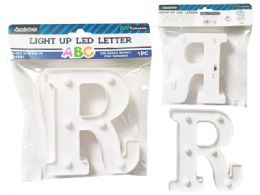 24 Bulk LighT-Up Led Letter R 6.25-inch High