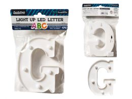 24 Bulk LighT-Up Led Letter G 6.25-inch High