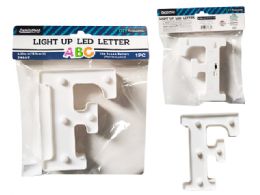 24 Bulk LighT-Up Led Letter F 6.25-inch High