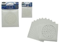 96 Bulk 10pcs Drain Strainer 5.1-Inch X5.1-Inch - White