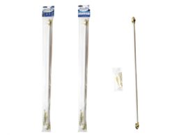 24 Bulk Extendable Curtain Rod 28incH-48inch 5/8-inch
