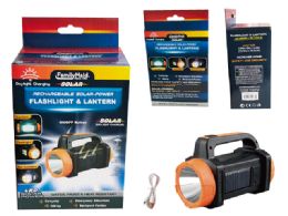 12 Bulk 3-IN-1 SOLAR POWER FLASHLIGHT and LANTERN