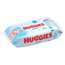 10 Bulk 56ct Huggies Baby Wipes Pure