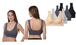48 Bulk Isadora Women's Removable Padded Bra