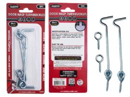 96 Bulk Door Hasp Turn Buckle 2 Set 5" Long