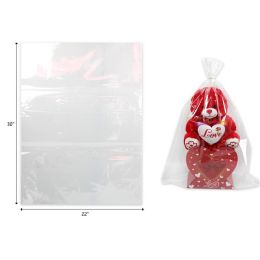 500 Bulk 22"x30" Clear Bag