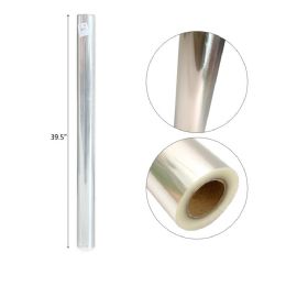 24 Bulk 40"x100" Clear Wrapping Plastic