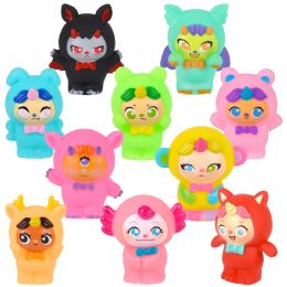 500 Bulk 2" Rubber Doll Character Collection