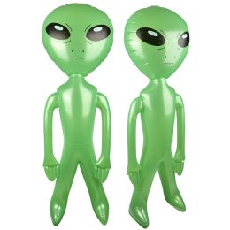 24 Bulk 84-inch Green Alien Inflate