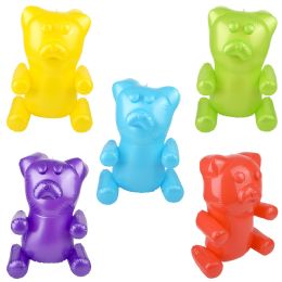 72 Bulk 24-inch Yummy Bear InflatE-Solid Colors