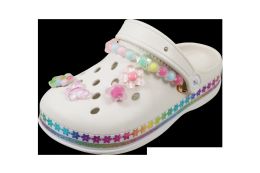 12 Bulk Little Girl Gummy Charm Clog 12 P/c (11-3)