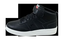 12 Bulk Men's Hightop Court Sneaker (7-12)