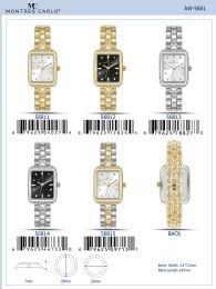 12 Bulk Ladies Watch - 56815 assorted colors