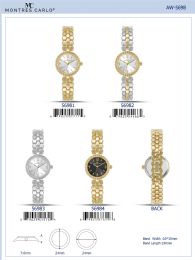 12 Bulk Ladies Watch - 56982 assorted colors