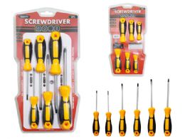 24 Bulk 6-Piece Screwdrivers 3-inch Long 4-inch Long