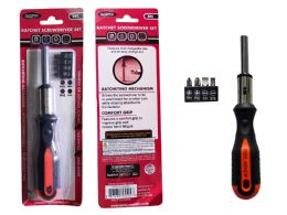 48 Bulk Screwdriver Set 5-Piece 4 Bit 8-inch Long