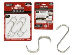 96 Bulk 4-Piece S Hooks 2.75-inch