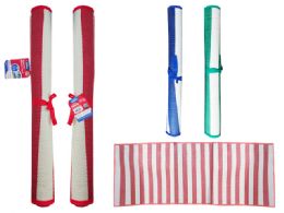24 Bulk Plastic Beach Mat with Strap