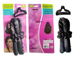 24 Bulk 4pc No Heat Hair Curler 