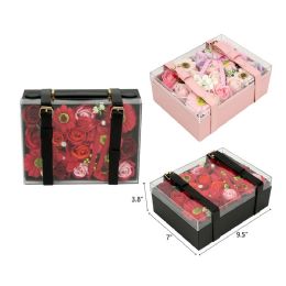 24 Bulk 9.5" X 7" X 3.8" Assortment Of Flower In Gift Box