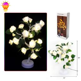 12 Bulk 18" LED WHITE ROSS TREE LIGHT