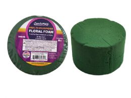 96 Bulk Green Round Floral Foam