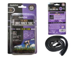 72 Bulk Bicycle Inner Tube - 18-Inch - Black