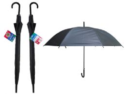 48 Bulk UMBRELLA CHILD 21.6" BLACK Color
