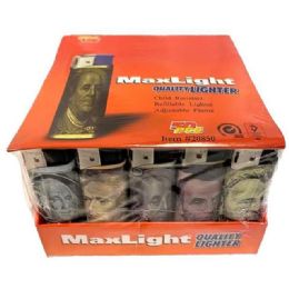 150 Bulk Dollar Design Child Resistant Refillable Lighter