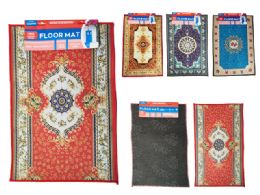 48 Bulk Ornate Persian-Style Floor Mat 40X60cm
