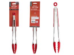 24 Bulk TONG 12" Long SILICONE TIP 1.5" Wide