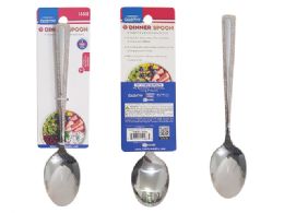 48 Bulk 3-Piece SPOON HAND POLISHED 1.7"x8" Long GOLD SILVER