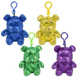 264 Bulk 5.5" Geo Bear Backpack Clip