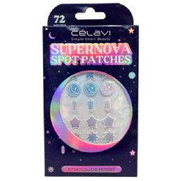 48 Bulk Celavi 72 Piece Supernova Hydrocolloid Spot Treatment Patches