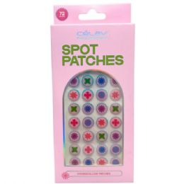 48 Bulk Celavi 72 Piece Shapes Hydrocolloid Spot Treatment Patches