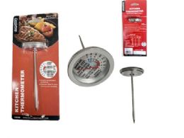 144 Bulk KITCHEN THERMOMETER 2"X5.5"
