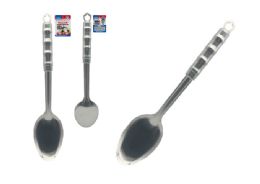 24 Bulk SOLID SPOON METAL 2.8" Wide X13.4" Long 1.0MM
