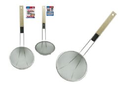 24 Bulk Deep Fry Strainer 6.25-inch Diameter X14-inch Long