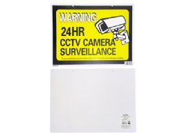 144 Bulk CCTV Surveillance Signages Extra-thick