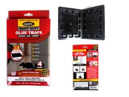 72 Bulk 4pc Rat & Mouse Glue Trap 