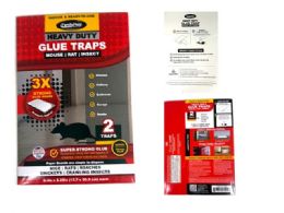 96 Bulk 2pc Rat & Mouse Glue Trap