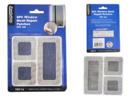 144 Bulk 6pc Window Mesh Repair Patch 