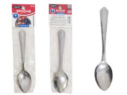 96 Bulk Spoon Stainless Steel 4-Piece