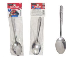 96 Bulk Spoon Stainless Steel 4-Piece