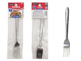 96 Bulk Fork Stainless Steel 4-Piece